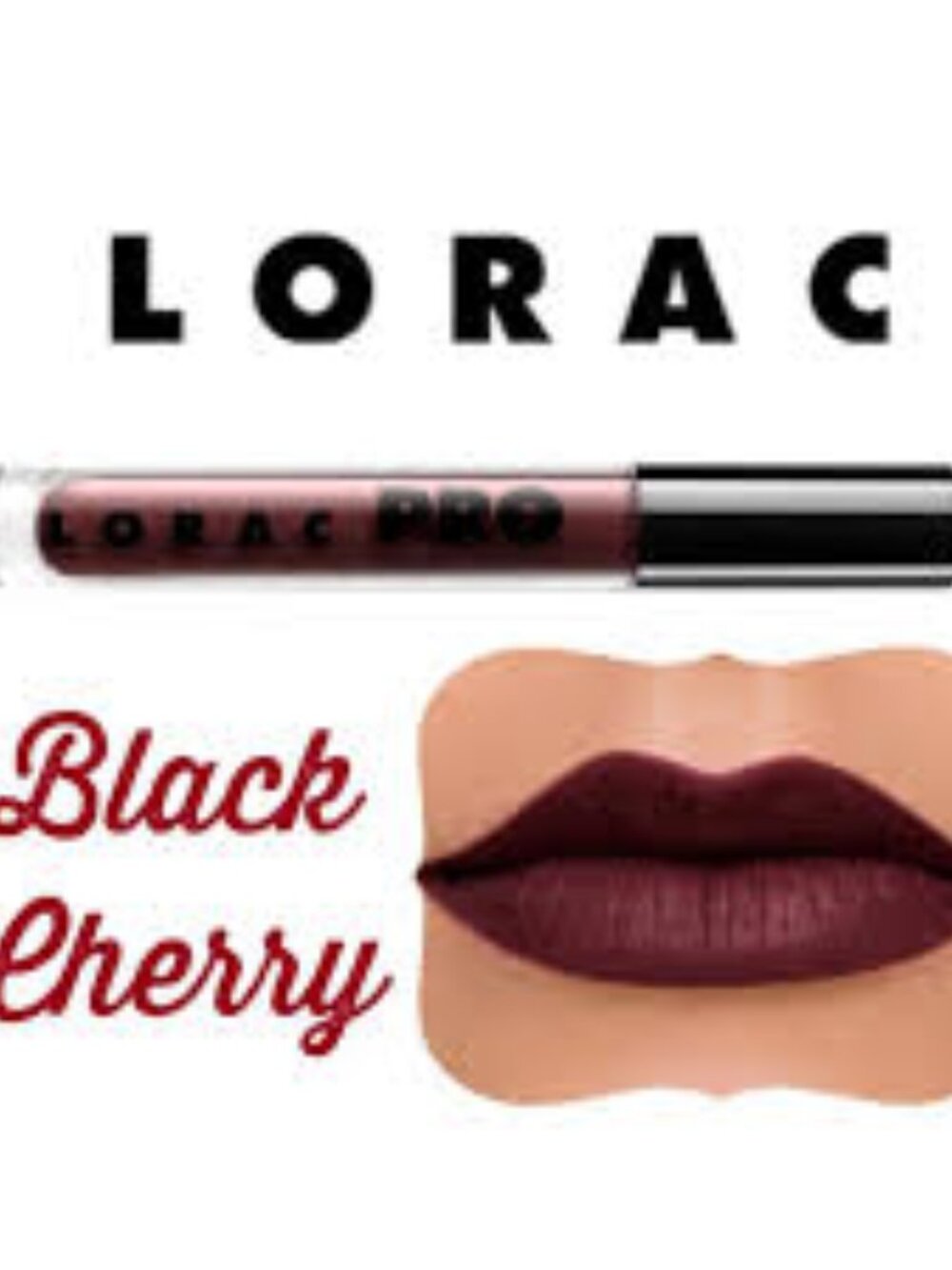 NEW *VAULTED* Lorac Pro Liquid Lipstick Black Cherry
